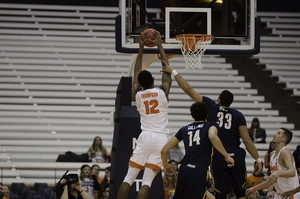 Taurean Thompson scored early and often for SU, helping the Orange pad an early double-digit lead. 