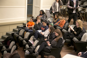 After the Student Association's bylaw committee’s most recent meeting, the group discussed transferring the public relation chair’s ability to vote on the cabinet to the director of diversity affairs, which would require a change in the SA constitution.